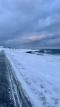 Berlevåg: Raues Ende der Straße am Barentsmeer