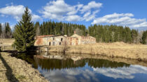 Līgatne: Papierfabrikort und Gauja-Nationalpark